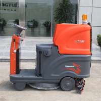 Industrial small driving type floor cleaning machine LX830 single brush disc scrubber