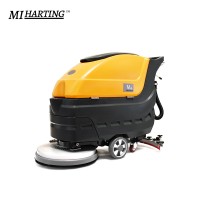 Battery-Powered Walk Behind Single Brush Floor Scrubber