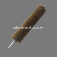 Brass roller brush bobcat street nylon sweeper roller brush bobcat cleaning roller brush