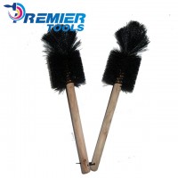 Factory supply wooden handle cleaning tube brush